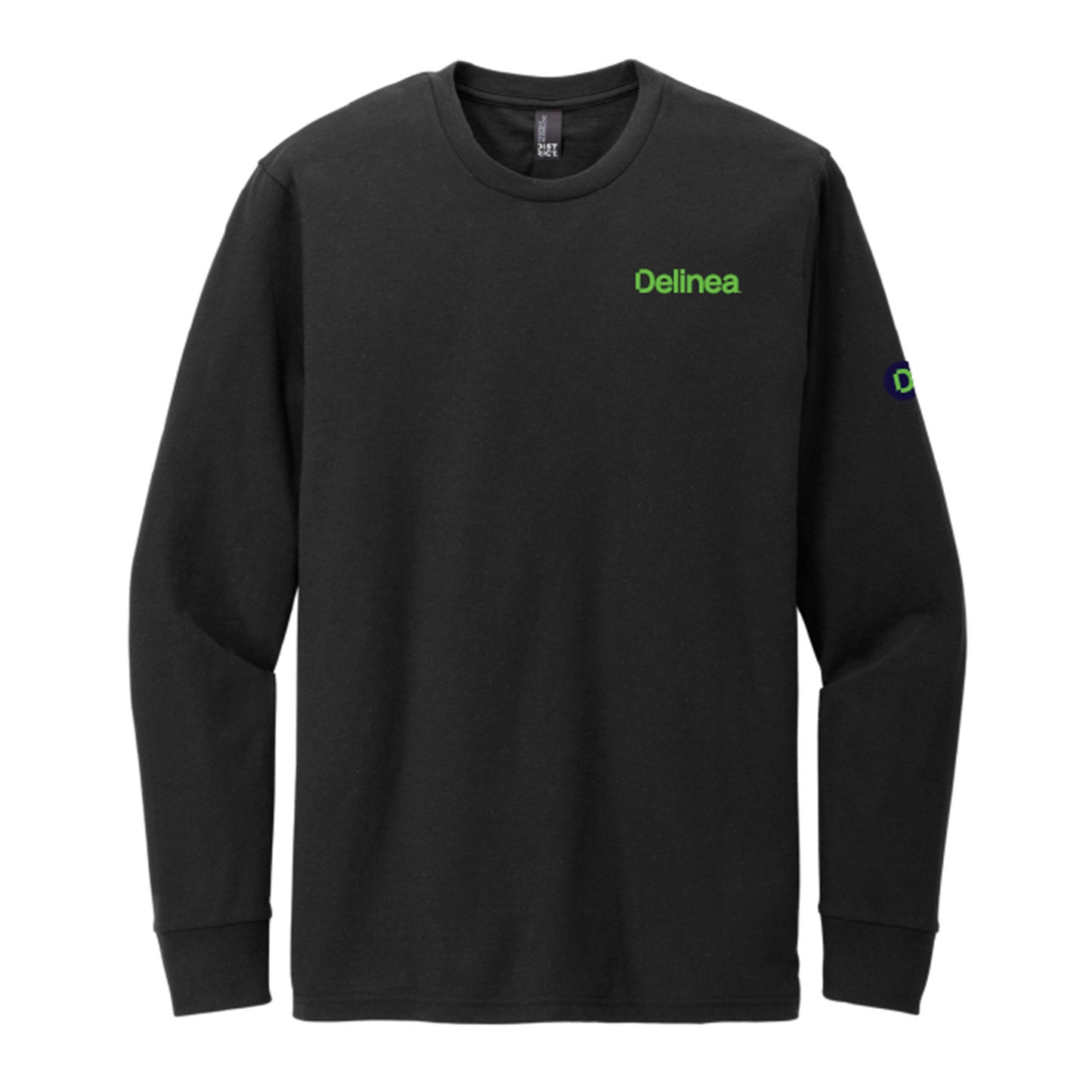 District Wash Long Sleeve Tee - Black
