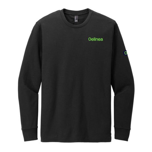 District Wash Long Sleeve Tee - Black